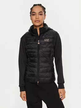 Жилет стандартного кроя Ea7 Emporio Armani, черный