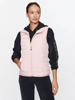 Жилет стандартного кроя Ea7 Emporio Armani, розовый