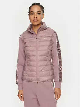 Жилет стандартного кроя Ea7 Emporio Armani, розовый