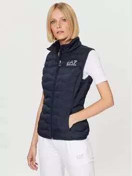 Жилет стандартного кроя Ea7 Emporio Armani, синий