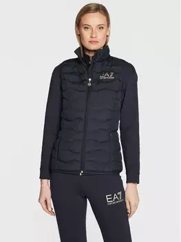 Жилет стандартного кроя Ea7 Emporio Armani, синий