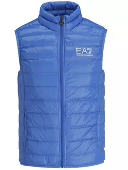 Жилет стандартного кроя Ea7 Emporio Armani, синий