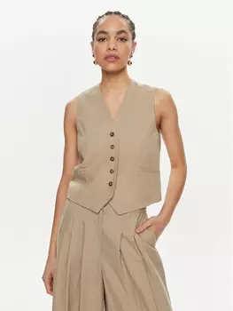 Жилет стандартного кроя Herskind, бежевый