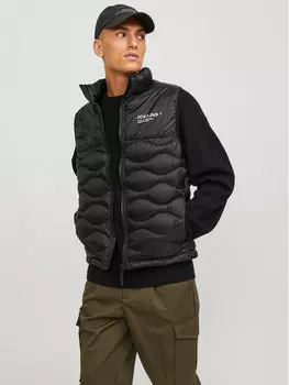 Жилет стандартного кроя Jack&Jones, черный