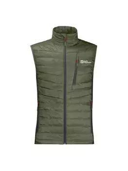 Жилет стандартного кроя Jack Wolfskin, зеленый