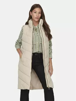 Жилет стандартного кроя Jdy, бежевый