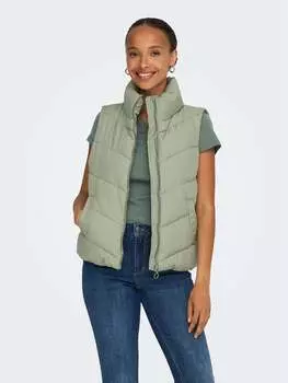 Жилет стандартного кроя Jdy, зеленый