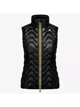 Жилет стандартного кроя K-Way, черный