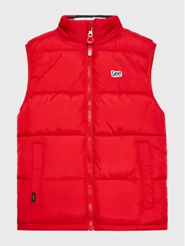 Жилет стандартного кроя Lee, красный