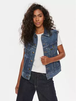 Жилет стандартного кроя Lee, синий