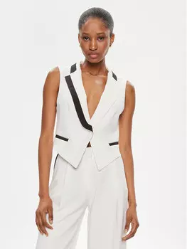 Жилет стандартного кроя Maryley, белый