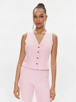 Жилет стандартного кроя Maryley, розовый