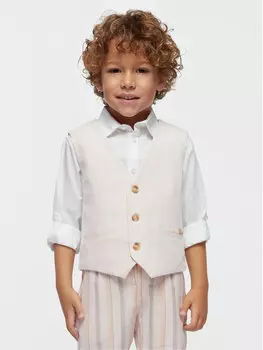 Жилет стандартного кроя Mayoral, бежевый