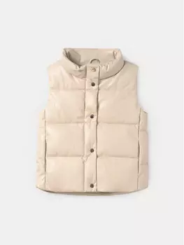 Жилет стандартного кроя Mayoral, бежевый