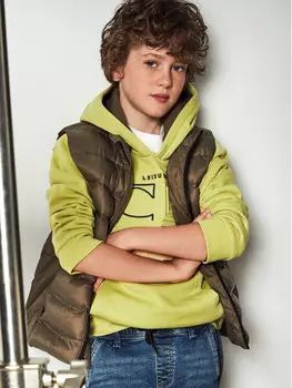 Жилет стандартного кроя Mayoral, коричневый