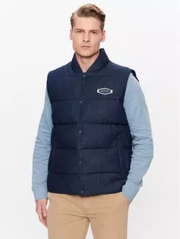 Жилет стандартного кроя Mustang, синий