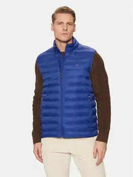 Жилет стандартного кроя MW0MW37677 Tommy Hilfiger, синий