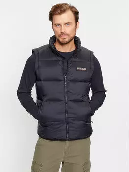 Жилет стандартного кроя Napapijri, черный