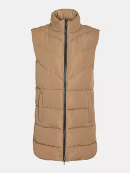 Жилет стандартного кроя Noisy May, коричневый