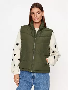 Жилет стандартного кроя Noisy May, зеленый