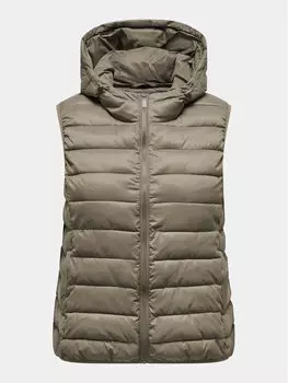 Жилет стандартного кроя Only Carmakoma, коричневый