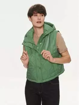 Жилет стандартного кроя Only, зеленый