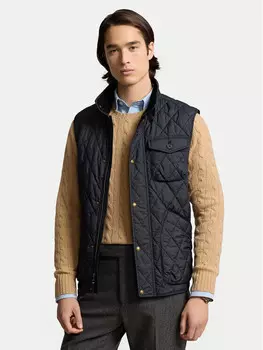 Жилет стандартного кроя Polo Ralph Lauren, черный