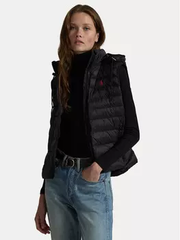 Жилет стандартного кроя Polo Ralph Lauren, черный