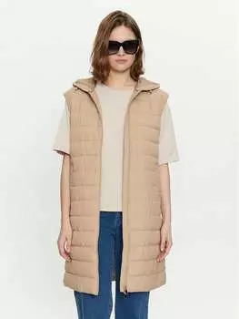 Жилет стандартного кроя S.Oliver, бежевый