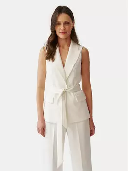 Жилет стандартного кроя Tatuum, экрю