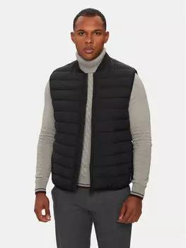 Жилет стандартного кроя Tom Tailor Denim, черный