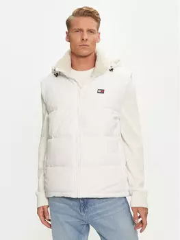 Жилет стандартного кроя Tommy Jeans, белый