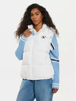 Жилет стандартного кроя Tommy Jeans, белый
