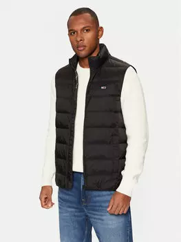 Жилет стандартного кроя Tommy Jeans, черный