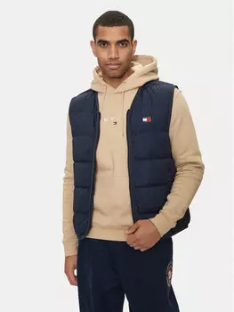 Жилет стандартного кроя Tommy Jeans, синий