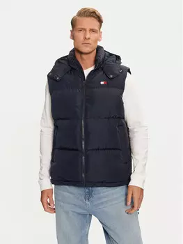 Жилет стандартного кроя Tommy Jeans, синий