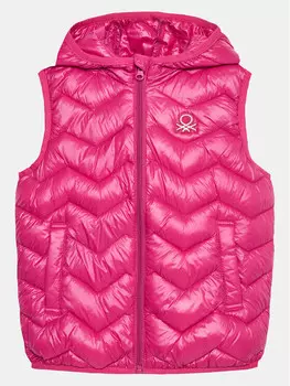 Жилет стандартного кроя United Colors Of Benetton, розовый