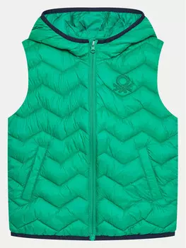 Жилет стандартного кроя United Colors Of Benetton, зеленый