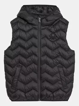 Жилет стандартного кроя United Colors Of Benetton, черный