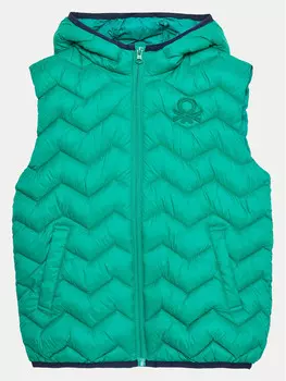 Жилет стандартного кроя United Colors Of Benetton, зеленый