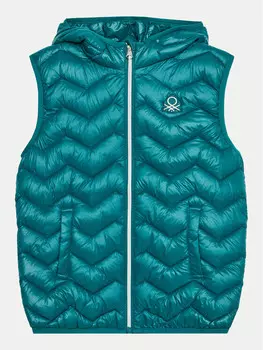 Жилет стандартного кроя United Colors Of Benetton, зеленый