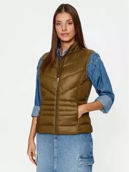 Жилет стандартного кроя Vero Moda, коричневый