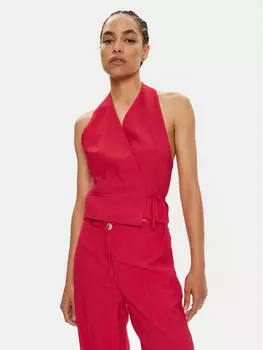 Жилет стандартного кроя Vicolo, красный