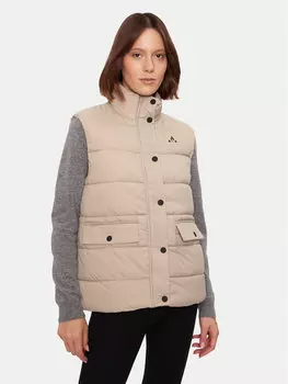 Жилет стандартного кроя Whistler, бежевый