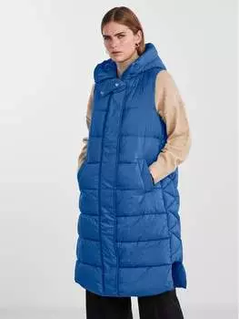 Жилет стандартного кроя Yas, синий