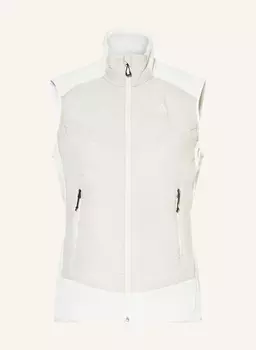 Жилет стеганый гибридный синий лед Schffel, бежевый