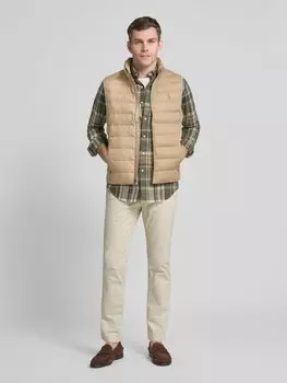 Жилет стеганый с пришитыми этикетками модель «TERRA» Polo Ralph Lauren, коричневый