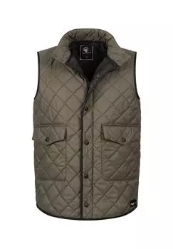 Жилет стеганый жилет Rock Creek, темно-зеленый