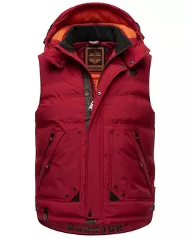 Жилет STONE HARBOUR Vest Egoor, цвет carmine red