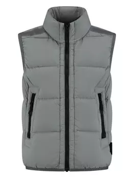 Жилет Stone Island Junior Compass-badge, серый